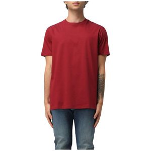 Armani Exchange, Heren, Tops, Rood, Maat: S Katoen,