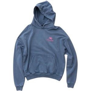 Goodies Sportive, Heren, Sweatshirts & Hoodies, Blauw, Maat: M Katoen,