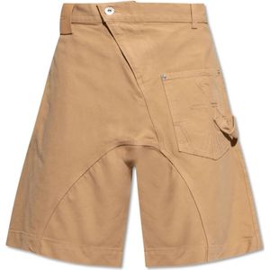 JW Anderson, Heren, Korte broeken, Beige, Maat: XS Katoen,