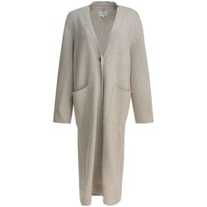 Loulou Studio, Dames, Truien, Beige, Maat: XS Wol,
