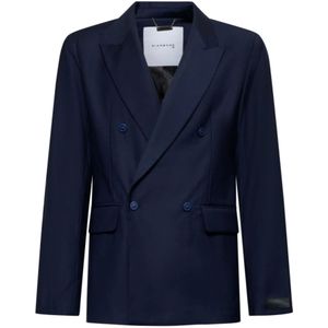 John Richmond, Heren, Jassen, Blauw, Maat: XS Katoen,