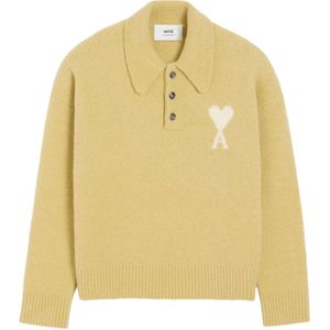 Ami Paris, Dames, Truien, Groen, Maat: M Wol,