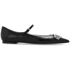 Dsquared2 Ballet Flats Gothic , Black , Dames , Maat: 38 1/2 EU