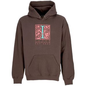 Iuter, Heren, Sweatshirts & Hoodies, Bruin, Maat: XS Katoen,