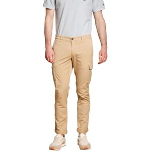 Mason's, Heren, Broeken, Beige, Maat: M Katoen,