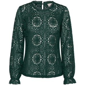 Cream, Dames, Blouses & Shirts, Groen, Maat: S