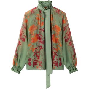 La DoubleJ, Dames, Blouses & Shirts, Veelkleurig, Maat: L Zijde,