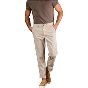Mason's, Heren, Broeken, Beige, Maat: XS Katoen,