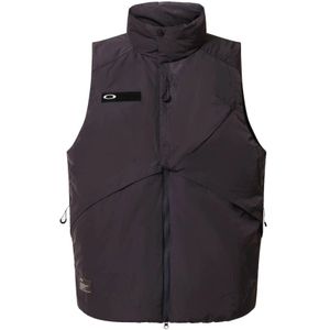 Oakley, Heren, Jassen, Bruin, Maat: L Poliester,