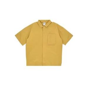 Nike WHD Overshirt Top in Wheat Gold , Yellow , Heren , Maat: XL