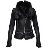 V S P Winterjas 'Josette'  zwart