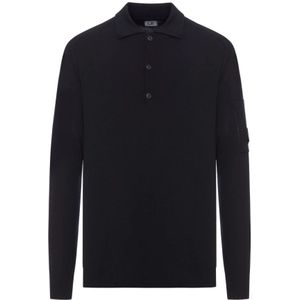 C.p. Company, Heren, Tops, Zwart, Maat: L Wol,