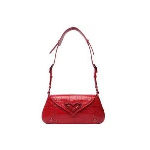 Pinko Rode Schoudertassen Collectie , Red , Dames , Maat: ONE Size