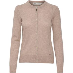 InWear - Cardigan - Bruin - Kasjmier - Dames