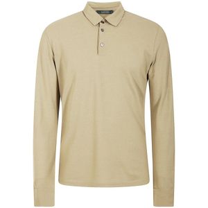 Zanone, Heren, Tops, Beige, Maat: 4XL Katoen,