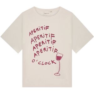 Fabienne Chapot - CLTTSH06AW251009 - T-shirt - Rood - Aperitif O'clock Print