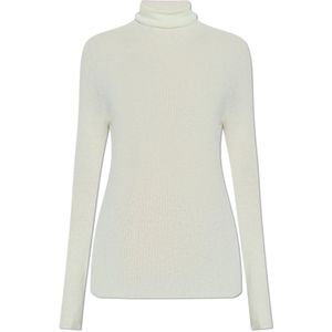 Fabiana Filippi, Dames, Truien, Beige, Maat: S Wol,