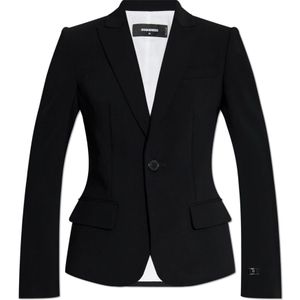 Dsquared2 Blazer met zakken , Black , Dames , Maat: M