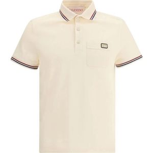 Valentino, Heren, Tops, Beige, Maat: L Katoen,