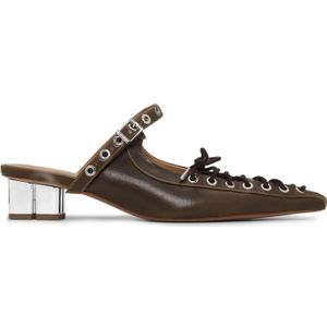 Ganni, Dames, Schoenen, Bruin, Maat: 38 EU