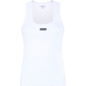 Alexander McQueen, Dames, Tops, Wit, Maat: XS Katoen,