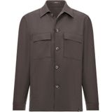 Boggi Milano Tussenjas  chocoladebruin