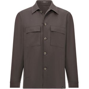 Boggi Milano Tussenjas  chocoladebruin