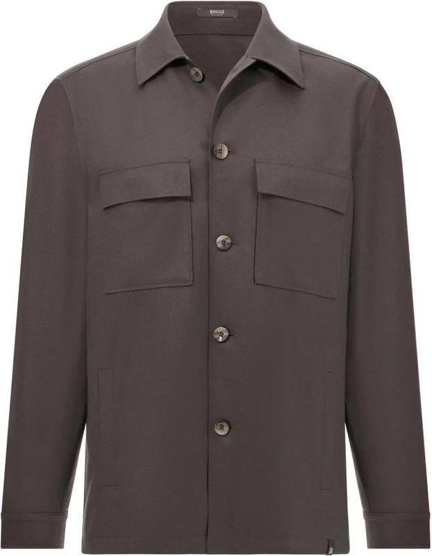 Boggi Milano Tussenjas  chocoladebruin