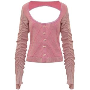 Cormio, Dames, Truien, Roze, Maat: XS