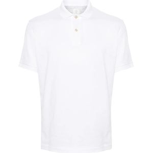 Eleventy, Heren, Tops, Wit, Maat: 2XL Katoen,