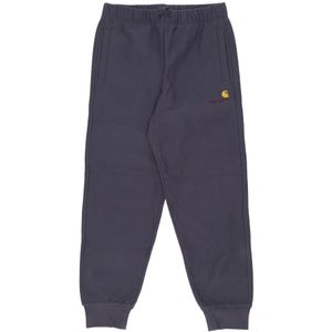 Carhartt Wip, Heren, Broeken, Blauw, Maat: M Katoen,