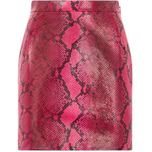 Roberto Cavalli, Dames, Rokken, Roze, Maat: XS Leer,