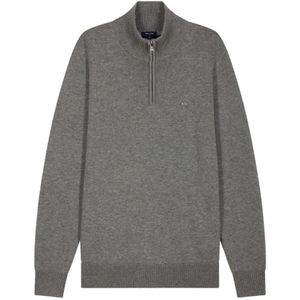 Eden Park, Heren, Truien, Grijs, Maat: S Katoen,