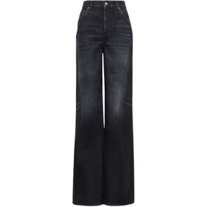 Chloé, Dames, Jeans, Zwart, Maat: W29