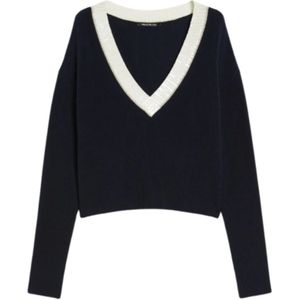 Pennyblack, Dames, Truien, Blauw, Maat: XS Katoen,