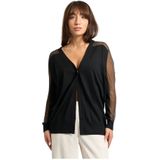 A|X Armani Exchange - XW001327AF13781MC108 - Lang Vest - Zwart - Casual