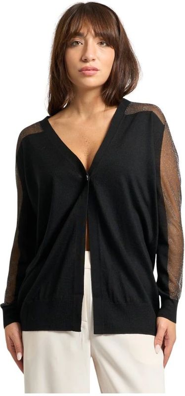 A|X Armani Exchange - XW001327AF13781MC108 - Lang Vest - Zwart - Casual