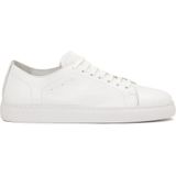 Kazar - Witte Heren Sneakers - Leer - 45 EU