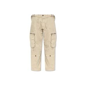 Dsquared2 Broek type vracht , Beige , Heren , Maat: L