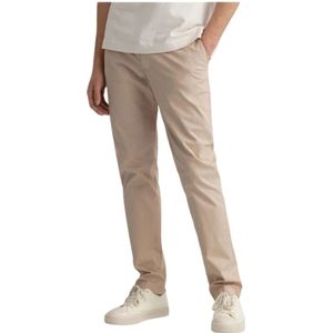 Gant, Heren, Broeken, Beige, Maat: W32 Katoen,