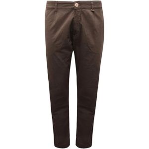 Liu Jo, Heren, Broeken, Bruin, Maat: 2XS
