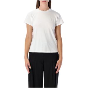 MM6 Maison Margiela, Dames, Tops, Wit, Maat: S Katoen,