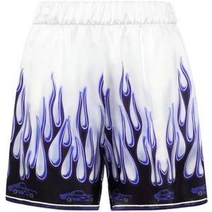 Philipp Plein, Dames, Korte broeken, Wit, Maat: S Lame,