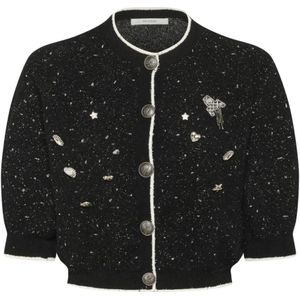 Gestuz, Dames, Truien, Zwart, Maat: S