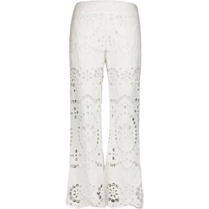 Zimmermann, Dames, Broeken, Wit, Maat: XS Linnen,