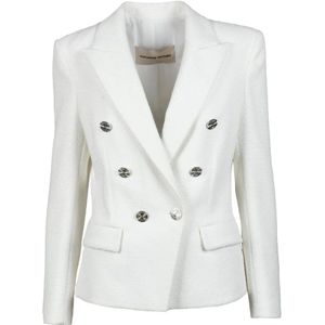 Alexandre Vauthier, Dames, Jassen, Wit, Maat: XL Katoen,