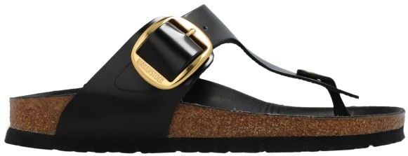 BIRKENSTOCK - Gizeh LENA - Teenslipper - Zwart - Anatomisch Gevormd Voetbed