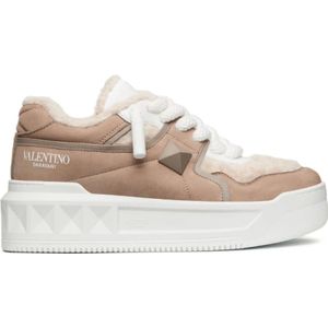 Valentino, Dames, Schoenen, Beige, Maat: 37 1/2 EU Suède,