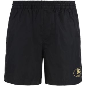 Burberry, Heren, Badkleding, Zwart, Maat: M Nylon,