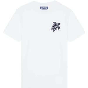 Vilebrequin, Heren, Tops, Wit, Maat: L Katoen,